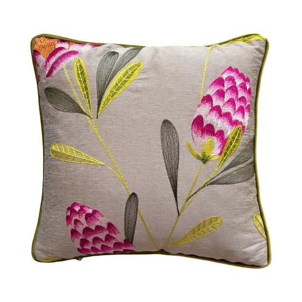 Scatter Cushions - embroidered floral